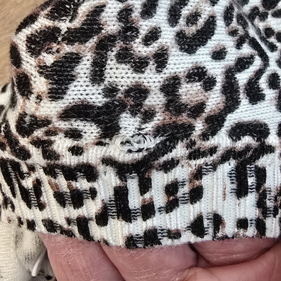 Liz Claiborne Peggy Animal Crew Neck Lightweight Sweater XL - Picture 11 of 15